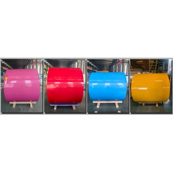 3003 Prepainted Aluminum Coil Supplier For Mall Facade Wall