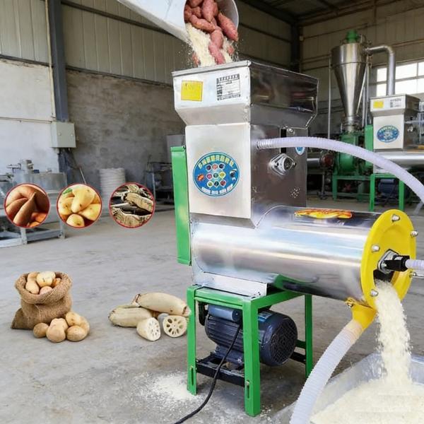 Food Grade Separator and Starch Extraction Machine Automatic Potato Mill