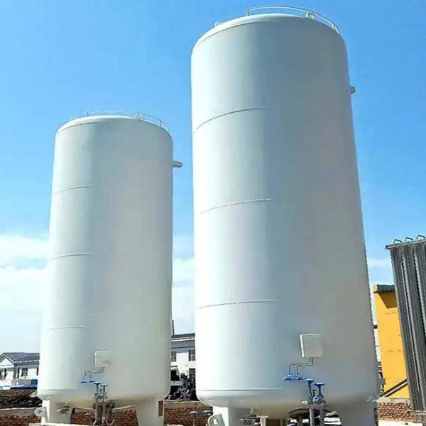 15m3 Liquid Nitrogen Storage Container Facilities 2.16mpa Vacuum Double Layer