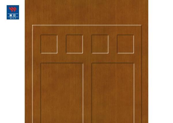 Commercial Hotel Carving Fire Rated Single Leaf Solid Wooden Door