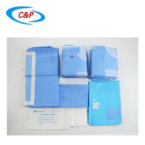 Aplicación en hospitales y clínicas Confección quirúrgica de laparotomía estéril con CE ISO13485