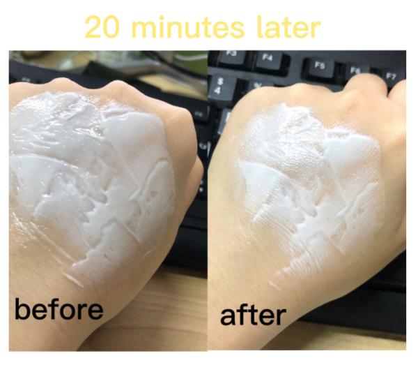 A nutrição facial da máscara do sono de creme úmido japonês da grama do renascimento da máscara impulsiona a iluminação