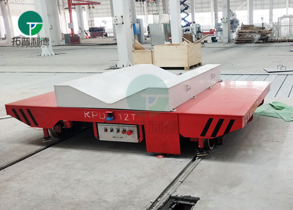 V-block battery operated steel coil trailers