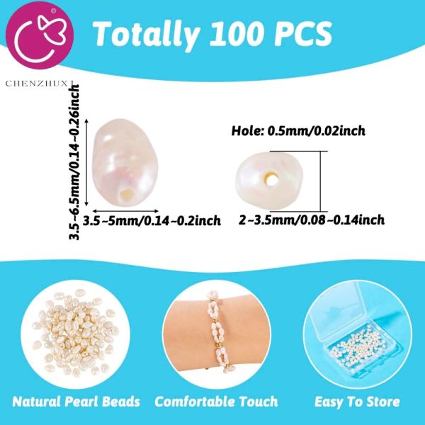 Wholesale White Natural Loose Freshwater Pearl Beads Medicinal Pearls
