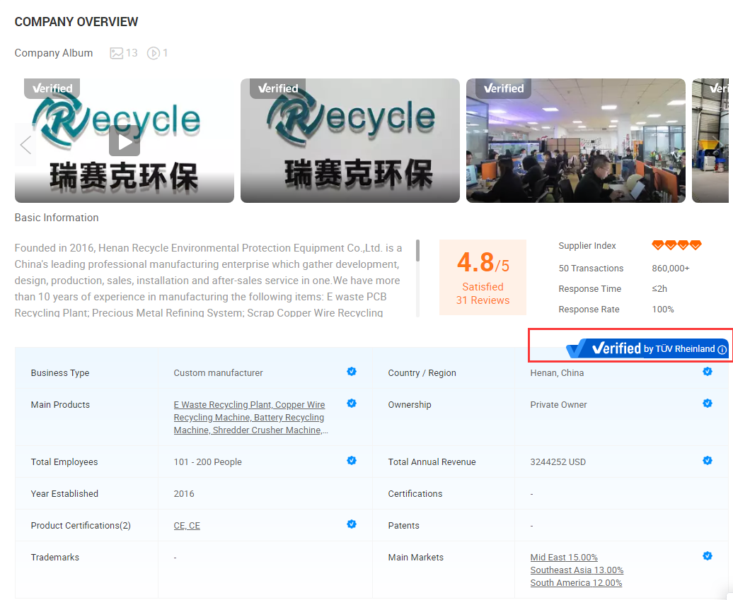 200 кг/ч-1000 кг/ч Литиево-ионные батареи дробилка для переработки использованных литий-ионных батарей