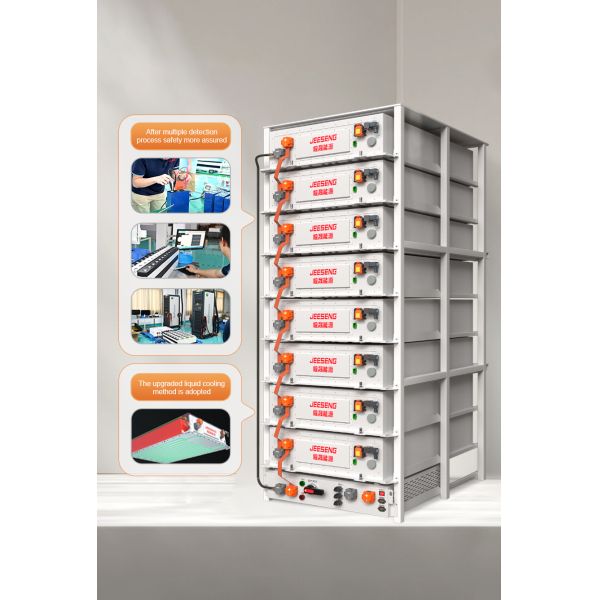 200KW 372KWh Armoire de stockage d'énergie refroidie par liquide Pour le système de stockage d'énergie industriel et commercial