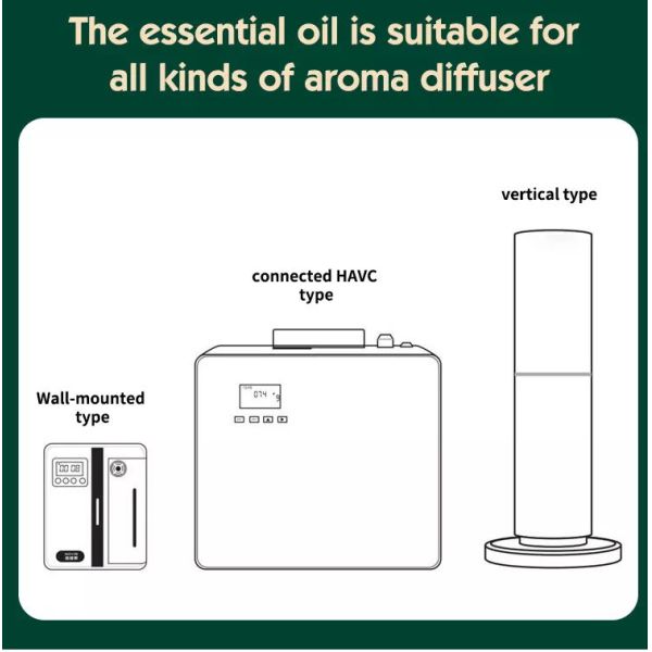 Wholesale Aroma Oil High Concentrated Long Lasting Essence Oil 500ml Fragrance Scent Oil for Aroma Diffuser