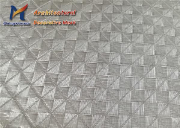fio tecido 1.2mm decorativo Mesh Plain Weave Stainless Steel 316 de 3m