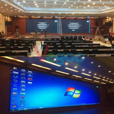 P2 Small Pitch LED Display 512x512 Cabinet 3840Hz SMD Screen para publicidade interna