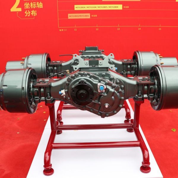 Front And Rear Axles AC16 16-Ton Steel Rear Axle Spare Parts Of Sinotruk HOWO HC16 Truck Trailer
