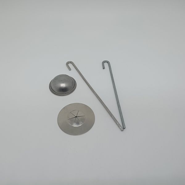 Aluminum J Hook For Solar Panel & Metal Speed Clips With Bird Wire Mesh