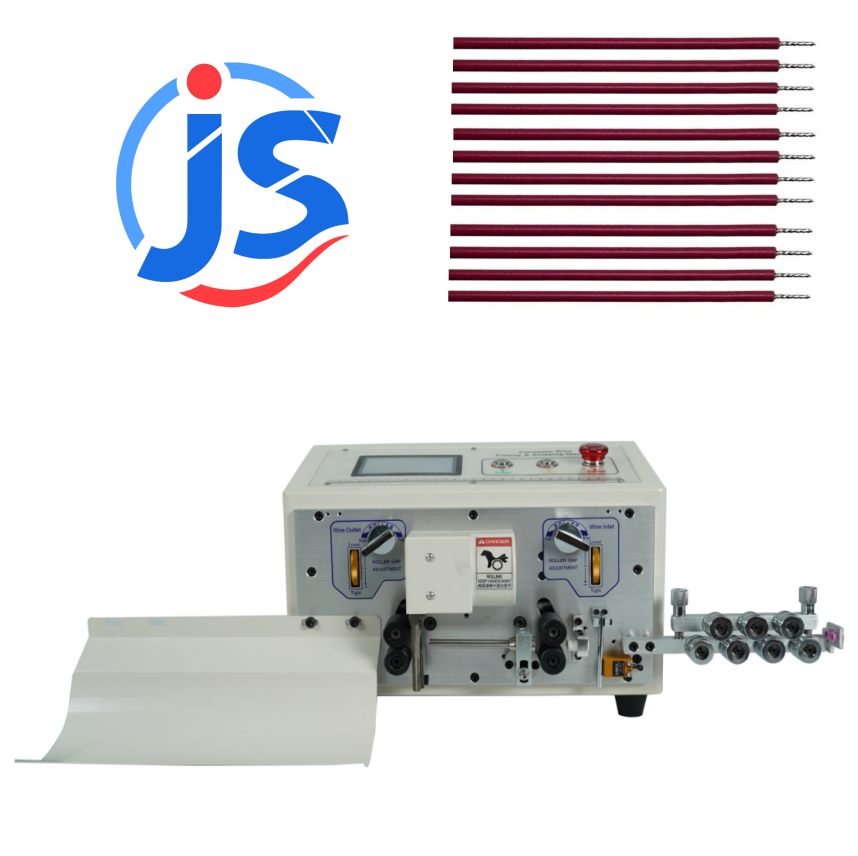 High Speed 5000-10000PCS/H Automatic Cable Stripping Machine with 4.3 Inch Touch Screen and Hard Tungsten Steel Blade