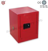 Meuble de rangement chimique rouge de liquides combustibles avec 4gallon