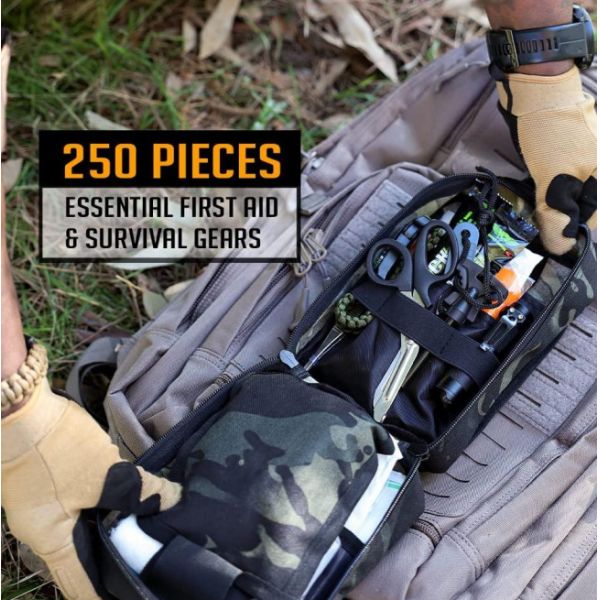 Шестерни мешка бортовой аптечки безопасности ISO13485 аварийный комплект на открытом воздухе на открытом воздухе аварийный