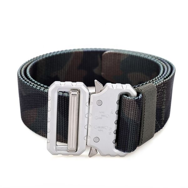 Outdoor 5cm Width Army Waist Belt 110cm Length Military Uniform Belt