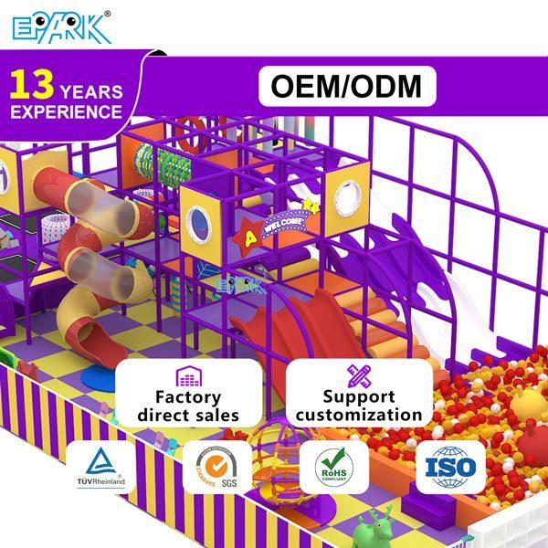 Indoor Play Center Large Maze Playland Commercial Kids Indoor Playground Soft Playg