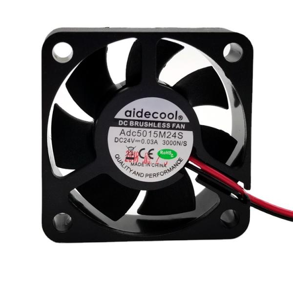 Alta velocidade plástica QFR1212GHE de 12V 2.7A 4 Pin Case Fan 50x50x15mm