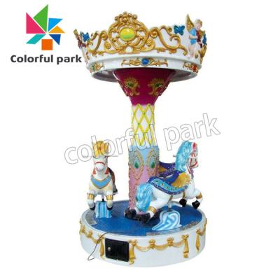 Invente máquinas op de Arcade Ride Coin Operated Arcade do balanço do carrossel de Arcade Fiberglass Kids Ride Horse