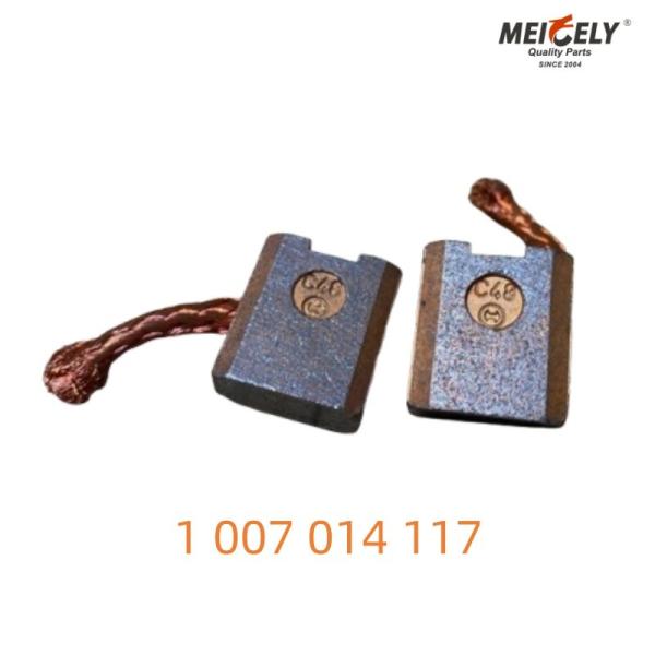 1 007 014 117 Carbon Brush Set Superior Conductivity Long-Lasting