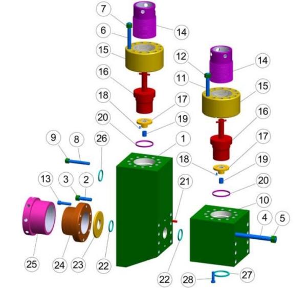 Weatherford E-2200 mud pump Bullnose Piston,Weatherford MP16 mud pump, MP13 mud pump, MP10 mud pump, MP5/MP8 mud pump