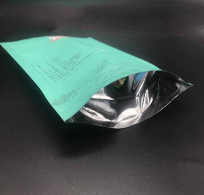 50g Stand Up Aluminum Foil Ziplock Bag For Tea Packaging