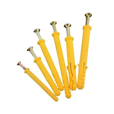Rust Resistant Nylon Plastic Expansion Nail Plugs For Heavy Duty Load