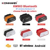 Varredor de código do carro ELM327 auto OBDII de Konnwei Bluetooth 16 Pin Kw 903