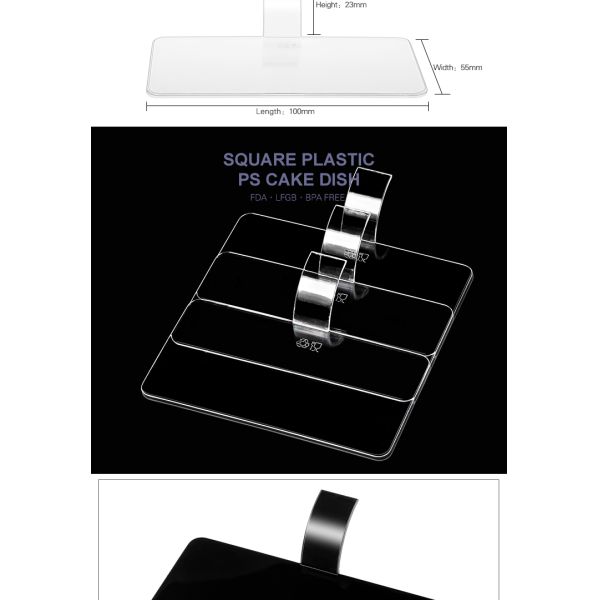 Hot selling China factory supplier Eco-friendly plastic dishes bpa free food container