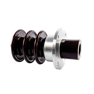 Transformador à prova de choque LV do isolador da porcelana de Brown que cobre a