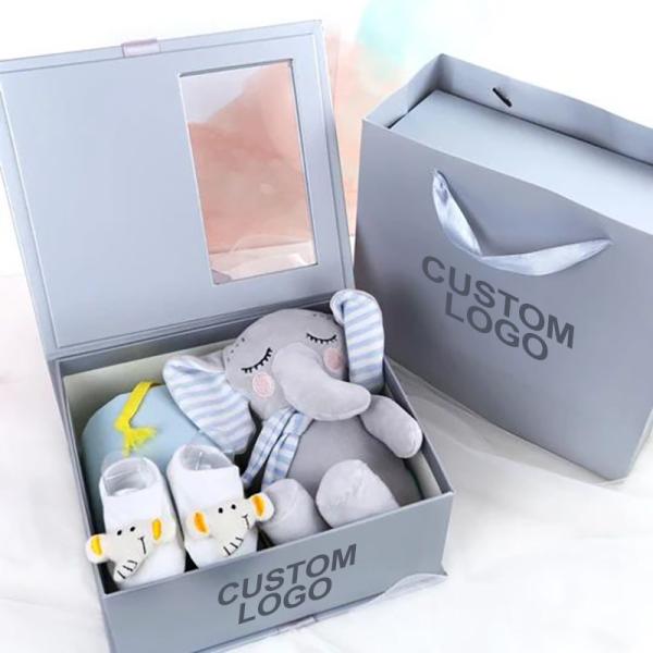 OEM ODM Cute personnalisé souvenir de bébé boîte Pour anniversaire poupée vêtements jouets cadeaux
