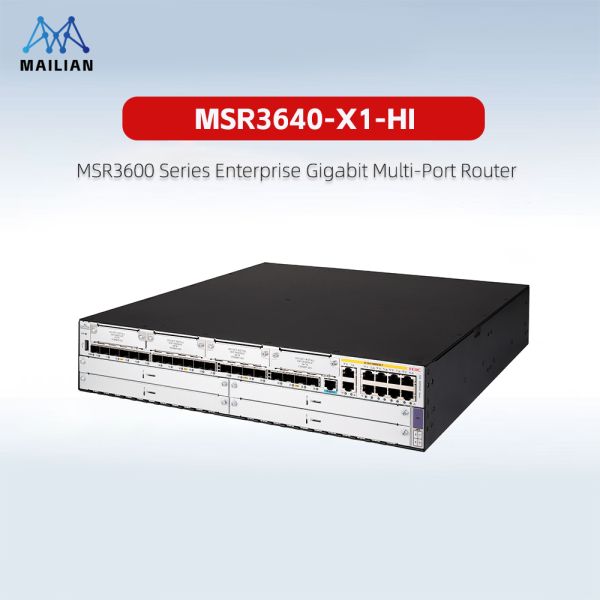 H3C MSR3600-1 Series Enterprise Multi-Service Routers