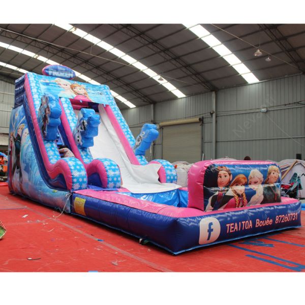 Customized Color Bounce House Inflatable Water Slide for 8-13 Years Old Children