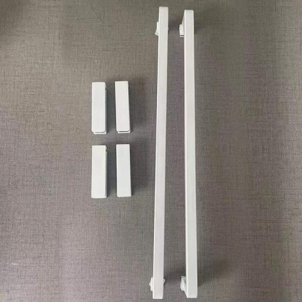 Rust Resistance Shower Glass Wall Profile High Precision For Dry Wet Separation