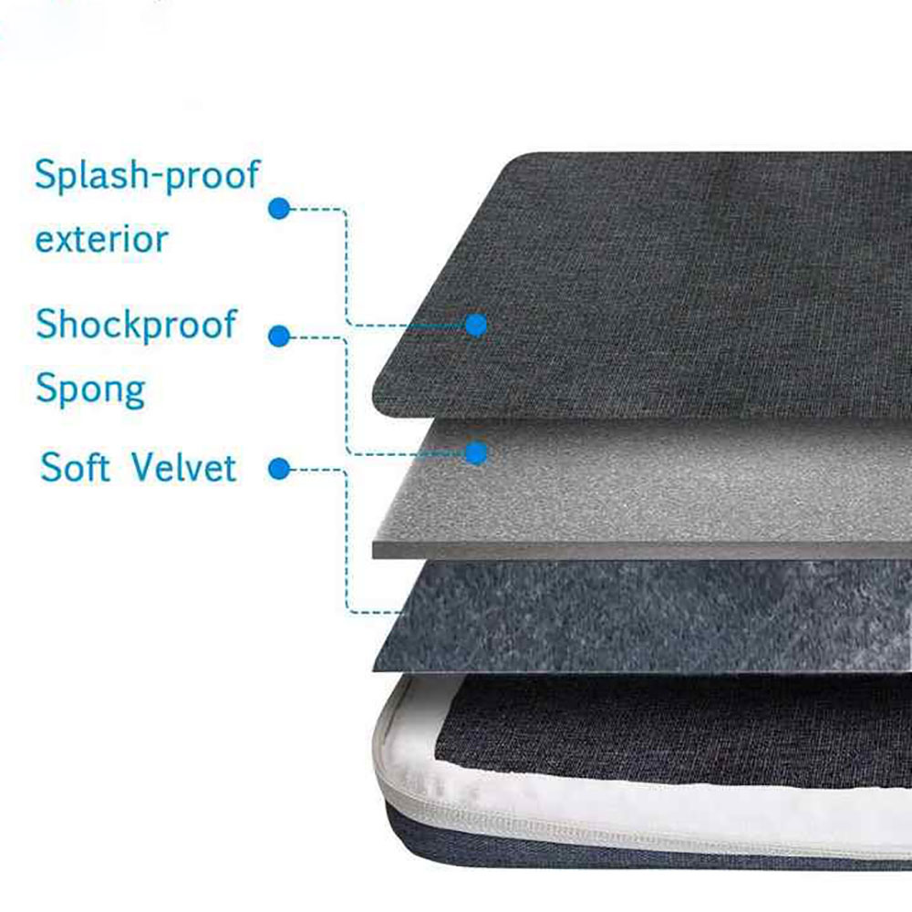 For Laudtec Custom Protective Laptop Bag DNB141 Waterproof Polyester Shockproof Padded Universal for 15.6 Inch Business Handbags Wholesale OEM/ODM/Private Label