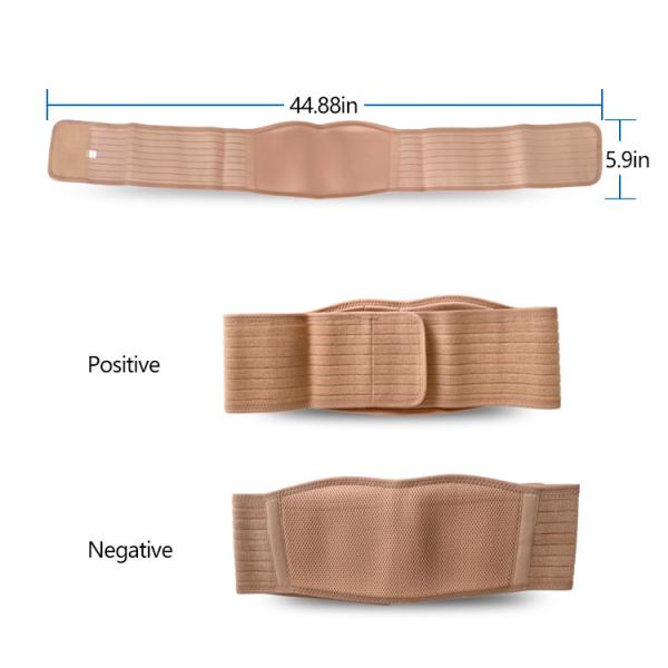 Mommy Belt Reduce Back Pain Medical Maternity Support Belt Neoprene / Fish Ribbon Material