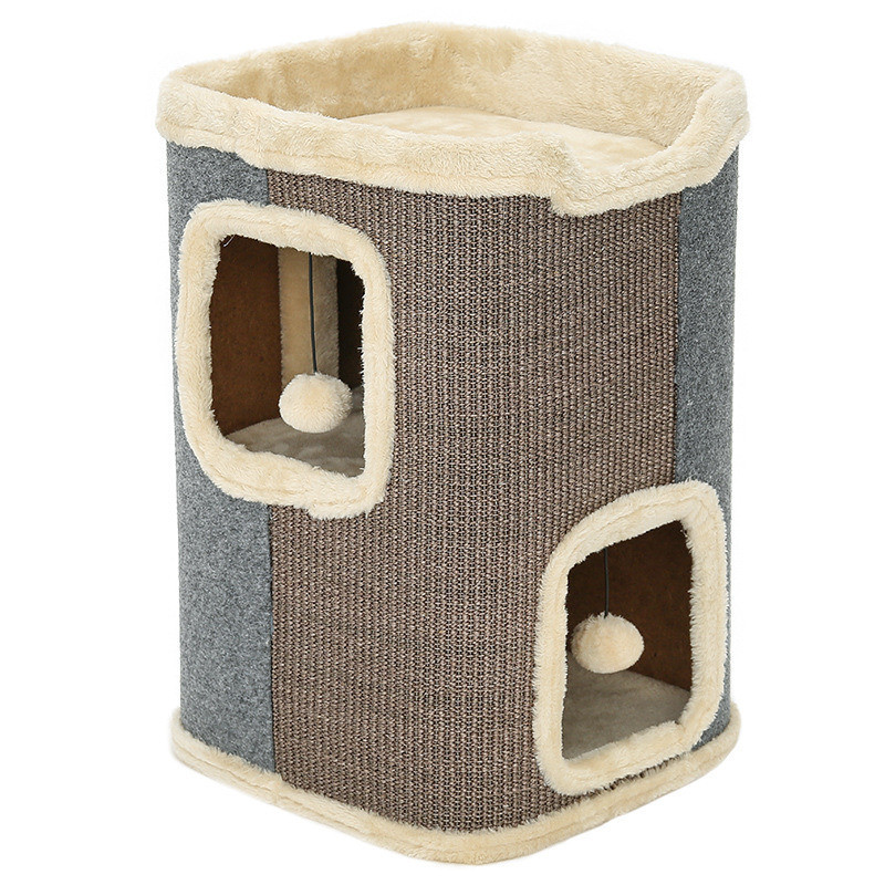 Pet Supplies Cat Toy and Cat Tree with Cat Tunnel 15.000kg Package Gross Weight