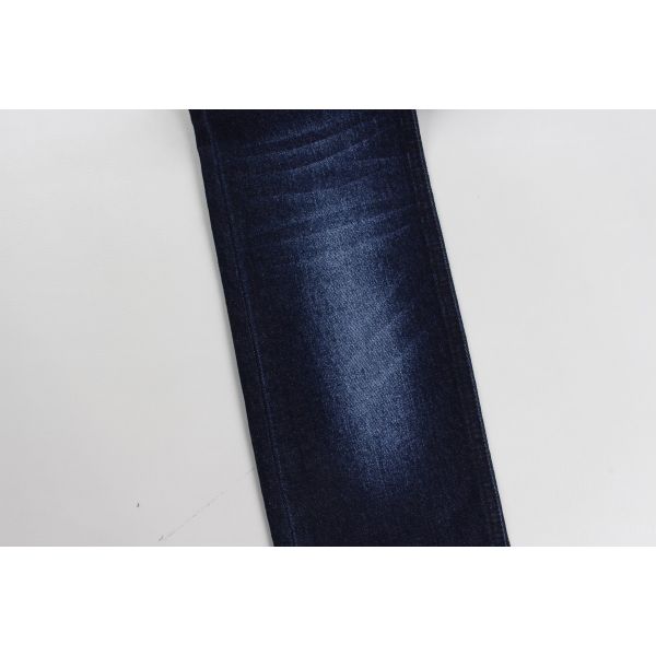 2024 Hot Sell 12.5 Oz  Dark Blue Stretch  Woven Denim Fabric For Jeans