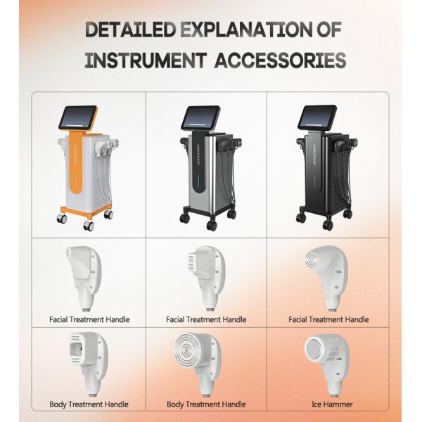 Máquina de microagujas de 300W RF 6 en 1 Máquina multifuncional para el cuidado de la piel