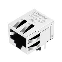 LPJ0215CNL 10 Base-T Tab Down sem LED Single Port RJ45 Conector Feminino