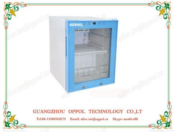 OP-611 OPPOL Brand Two Shelves Single Temperature Hotel Mini Freezer