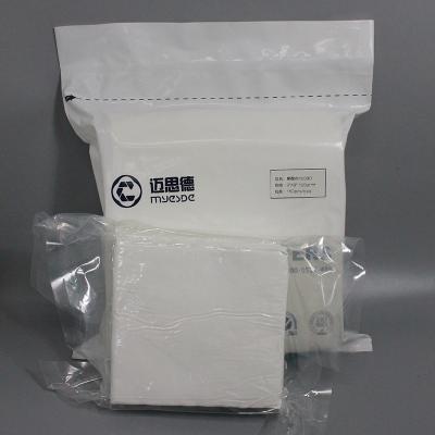 Limpador livre de poeira não tecido resistente branco industrial dos limpadores 9x9 da sala de limpeza