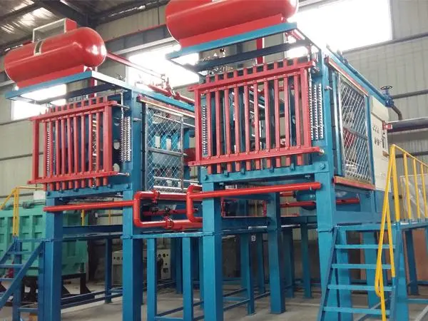 expandable polystyrene eps foam shape moulding fish box floor heating making machine