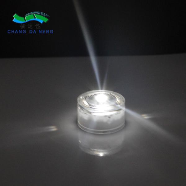 IP67 Waterproof Aluminum Solar Dock Light with Bule/Cold White Lighting and -20C- 60C Temperature Range