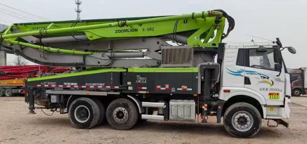 2021.7 Manufacture Date Zoomlion Used Concrete Pump Truck for Your Construction Business
