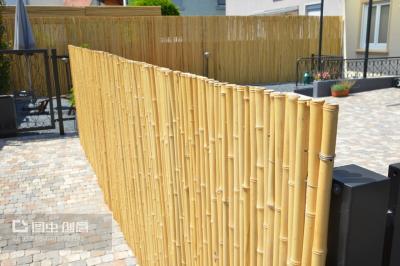 Modern Bamboo Fence Kit , DIY Garden Enclosure & Patio Divider