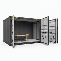 Containers de transport convertis en conteneurs de 40 pieds