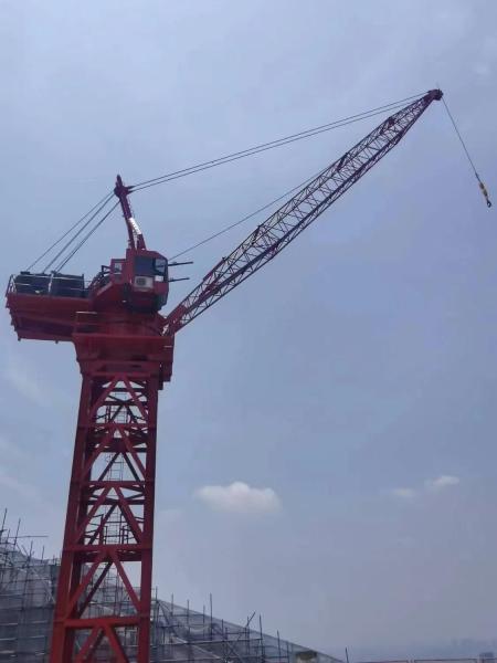 Construction Tower Crane Machinery Topless 56 Meters Arm Length Crane Price