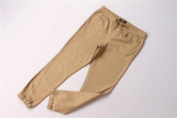 98% Cotton 2% Spandex Ladies Chino Joggers Womens Slim Chinos