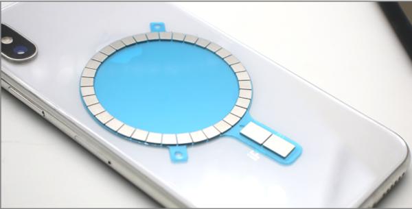 High tech N52SH block / arc magnets for wireless magnetic charger