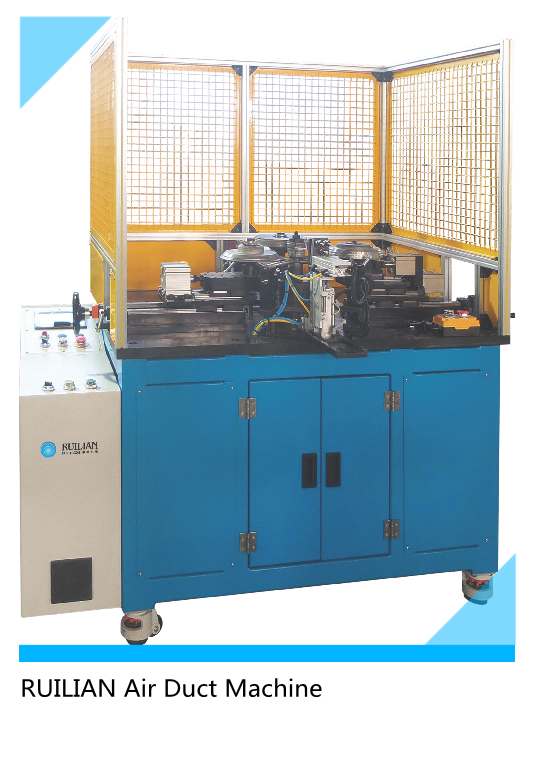 Curved Ventilation Duct Air Duct Machine rubber ring forming machine